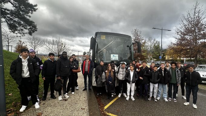 Départ du lycée au Mondial des Métiers
